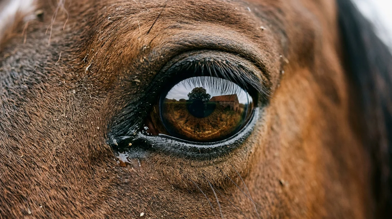 Un regard de cheval, Centre équestre La Jumenterie, Le Gua